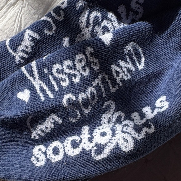 Soctopus Blue and Green Funny Socks - Picture 6 of 6